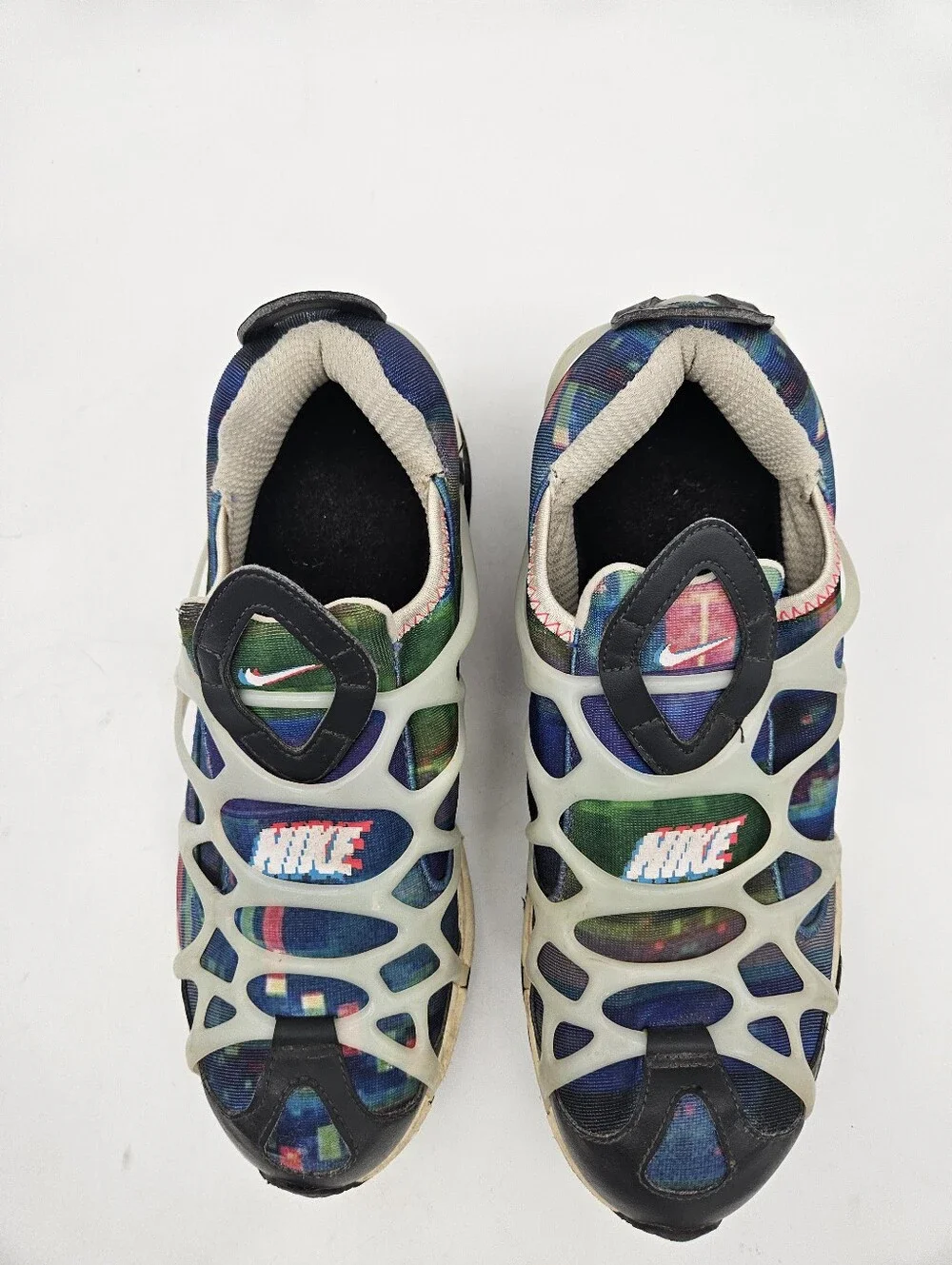 Nike Air Kukini Pixel Blue Multicolor Off Noir Black Size 9 Mens DX3273 902